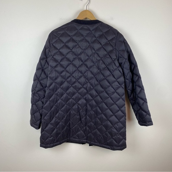 J. Jill Cord-Trimmed Down Puffer Jacket Chore Coat - Picture 3 of 6